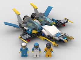 Набор LEGO MOC-159017 60354 Starfighter III