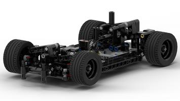 Набор LEGO MOC-159090 adjustable camber chassis