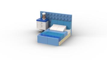 Набор LEGO Lego bed 02 - Rich kid model