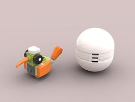 Набор LEGO MOC-159209 bird with egg