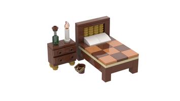 Набор LEGO LEGO bed 04 - Grumpy old man.