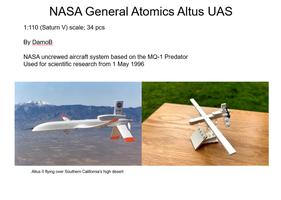 Набор LEGO DamoB^s NASA General Atomics Altus
