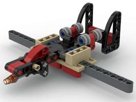 Набор LEGO MOC-160202 30655 A-10 Thunderbolt (^^Warthog^^)