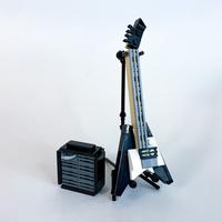 Набор LEGO MOC-160390 Flying V Guitar (plus Amp + Stand)