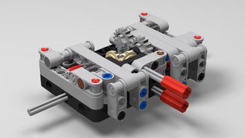 Набор LEGO MOC-160543 Tank Subtractor Gearbox v2