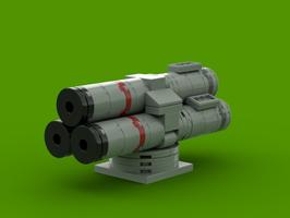 Набор LEGO MOC-160620 Mark 32 Surface Vessel Torpedo Tubes