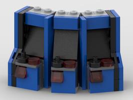Набор LEGO MOC-160897 3-Person Arcade Machine