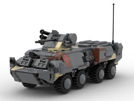 Набор LEGO MOC-161127 Ukrainian BTR-3 armored personnel carrier