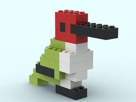 Набор LEGO MOC-161174 11030 Bee Hummingbird