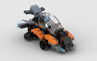 Набор LEGO MOC-161229 31111 Rocket Car