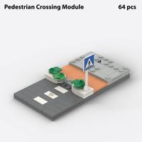 Набор LEGO MOC-161315 Modular Street: Pedestrian Crossing Module