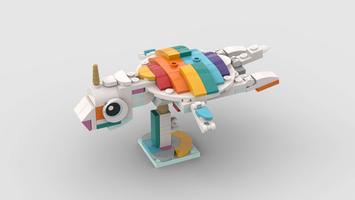 Набор LEGO MOC-161429 Alternate Build 31140 Turtle - Schildkrote