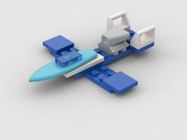 Набор LEGO MOC-161434 30510 - Jet plane