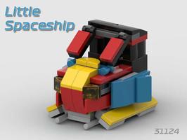 Набор LEGO MOC-161602 31124 Little Spaceship