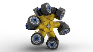 Набор LEGO MOC-161614 Mecanum Wheel