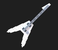 Набор LEGO V-shaped electric guitar