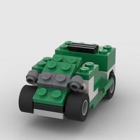Набор LEGO MOC-161942 Frog Car (5865 Mini Dumper)