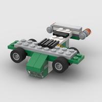 Набор LEGO MOC-161960 Harrier Jet Ship (5865 Mini Dumper)