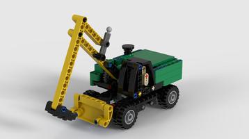 Набор LEGO MOC-162152 42136 Wheel Excavator