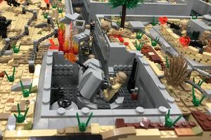 Набор LEGO MOC-162266 Bunker Anti-Personal Machine Gun