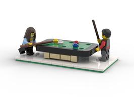 Набор LEGO MOC-162374 Pool Table