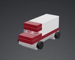 Набор LEGO MOC-162394 Microscale box truck