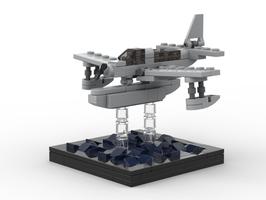 Набор LEGO MOC-162463 Vought-Sikorsky OS2U Kingfisher