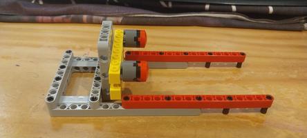 Набор LEGO MOC-162468 Technic Railway Buffer Stop