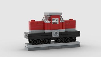 Набор LEGO MOC-162519 Lego 7755 Lokomotive 12V Minibuild