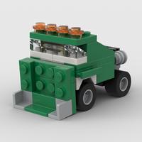 Набор LEGO MOC-162713 Mini Plow Truck