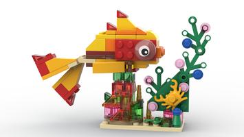 Набор LEGO MOC-162719 11013 Fish
