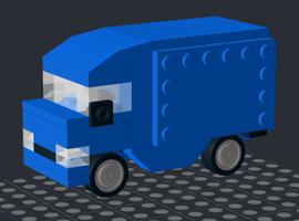 Набор LEGO MOC-162750 Mercedes Benz T1 miniscule scale