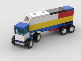 Набор LEGO MOC-162753 30510 - Truck with trailer