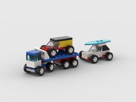 Набор LEGO MOC-162795 30510 - Car transporter