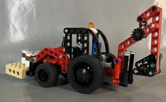 Набор LEGO MOC-162810 Mini Backhoe Loader