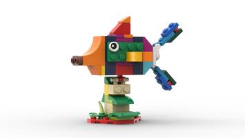 Набор LEGO MOC-162918 11017 Fish