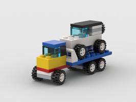 Набор LEGO MOC-162940 30510 - Tow truck with Offroad car