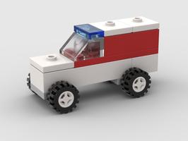 Набор LEGO MOC-163015 30510 - Ambulance Truck
