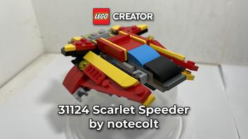 Набор LEGO MOC-163731 31124 - Scarlet Speeder