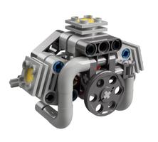 Набор LEGO MOC-163742 3-Cylinder Anzani Engine