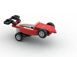 Набор LEGO Elevated Drag Racer