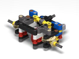 Набор LEGO MOC-163994 Front wheel drive steering v2