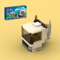 Набор LEGO MOC-164274 Recycling Truck Six Wide Two-Seat Cabin