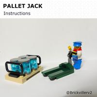 Набор LEGO Pallet jack
