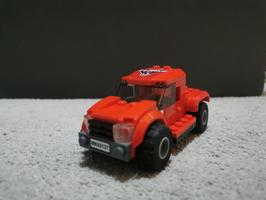 Набор LEGO MOC-164435 Farmyard truck red