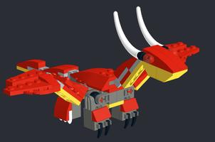 Набор LEGO Dragon Heat Miser