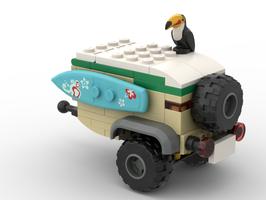 Набор LEGO MOC-164918 Teardrop Trailer