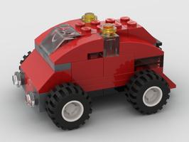 Набор LEGO MOC-165202 Red Garbage Truck (mini) - 10717-1