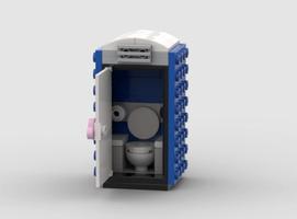 Набор LEGO Dixie Toilet