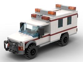 Набор LEGO 4x4 Ambulance